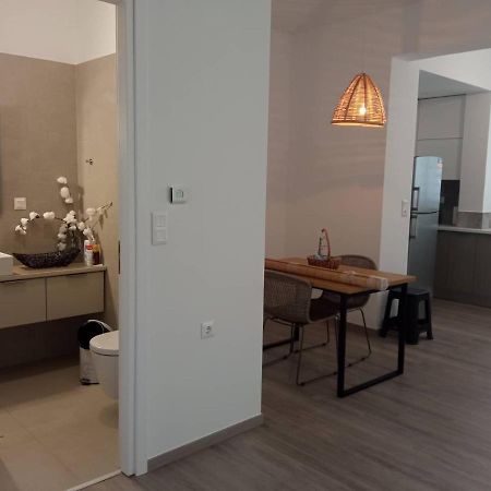 Ferienwohnung Διαμέρισμα 90 Τμ Σε Μικρό Συγκρότημα Kounoupidhianá Exterior foto